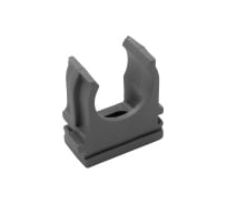 U-Клипса серая для гофры RUCELF d16 100 шт УК-16-С