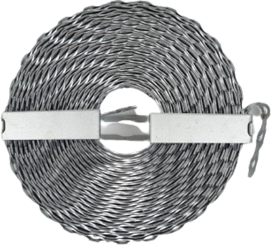 Перфорированная лента VORMANN 16x0.9 мм, 10 м, горячеоцинкованная сталь 001403016ZF