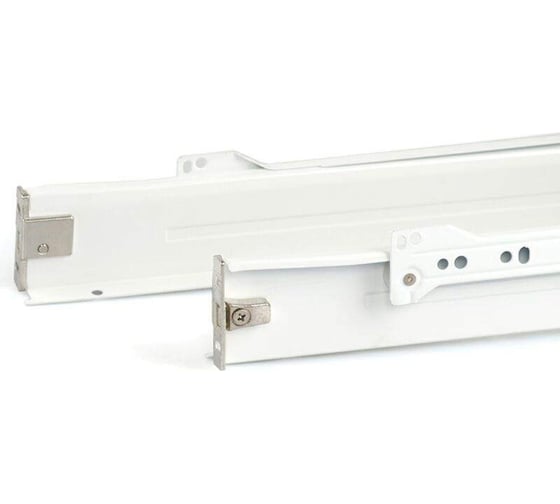 Боковины с роликовыми направляющими Firmax H=54 мм, L=500 мм, белый R FRM0366.07/MP