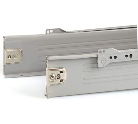 Боковины с роликовыми направляющими Firmax H=86 мм, L=500 мм, серый R FRM0376.43/MP