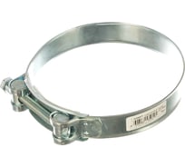 Шарнирный хомут Стройбат оцинкованный 122-130мм 35033