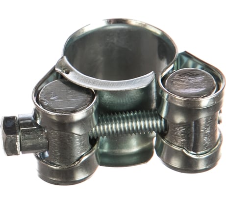 Шарнирный хомут Стройбат оцинкованный 17-19мм 2 шт 35010