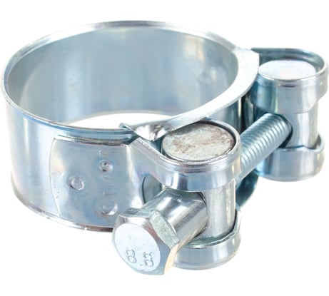 Шарнирный хомут Стройбат оцинкованный 36-39мм 2 шт 35016