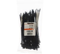 Нейлоновая неоткрывающаяся стяжка Hyperline GT-150IBC безгалогенная halogen free, 150x3.6 мм, полиамид 6.6, -40град - 85град, черная 100 штук 24260