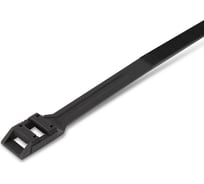 Нейлоновая стяжка Hyperline GTN-260HDB безгал., 260x8.6x2 мм, полиамид 11/12, outdoor 17036