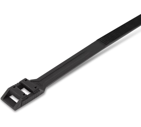 Нейлоновая стяжка Hyperline GTN-260HDB безгал., 260x8.6x2 мм, полиамид 11/12, outdoor 17036