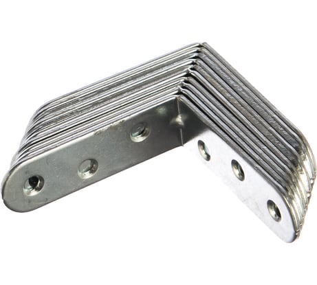 Кронштейн Без бренда МК 60х60, цинк, 10шт 91526