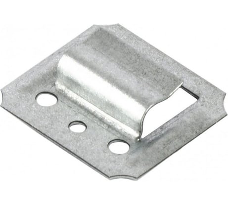 Кляймер СИБРТЕХ №3,5 оцинкованный с гвоздями, 100шт 465735