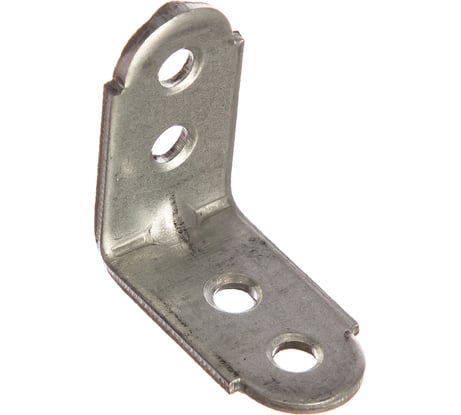 Мебельный усиленный уголок СИБРТЕХ 1,3 мм, 30х30х16 мм, цинк, 46513