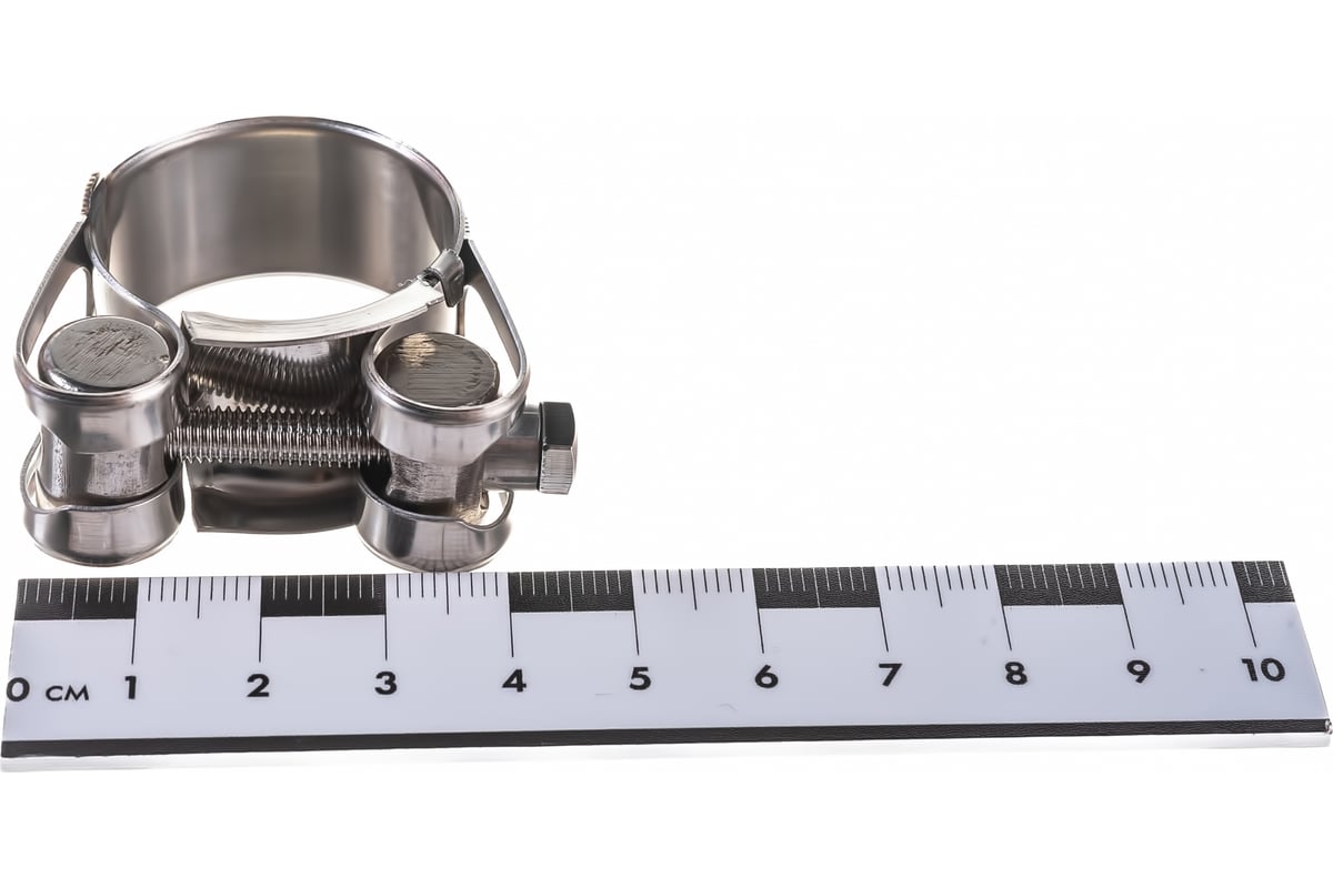 Металлические хомуты СИБРТЕХ, силовые, 26-28мм, ширина 18мм, шарнирный ...