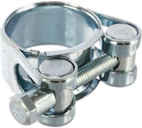 Металлические силовые хомуты СИБРТЕХ 29-31 мм, ширина 20 мм, шарнирный, W1, 2шт 47511