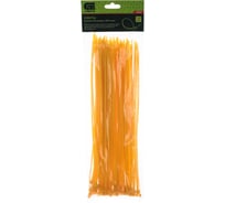 Пластиковые хомуты СИБРТЕХ, 300 * 3,6 мм, желтые, 100 шт 45509