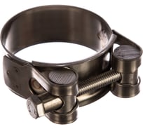 Металлические хомуты СИБРТЕХ, силовые, 44-47мм, ширина 22мм, шарнирный, W4, 2шт 475373