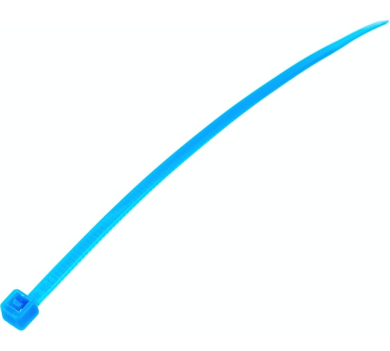 Пластиковые хомуты СИБРТЕХ 100 * 2,5 мм, синие, 100 шт 45517