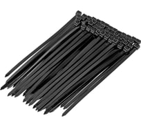 Пластиковые хомуты СИБРТЕХ, 250 х 8 мм, черные, 100 шт 45559