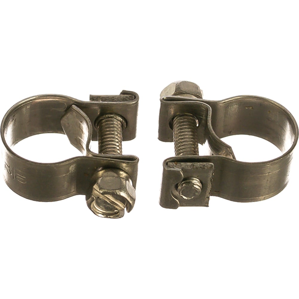 Металлические хомуты СИБРТЕХ, MINI 10-12мм, ширина 9мм, винтовой, W4 ...