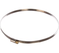 Хомуты СИБРТЕХ нержав.сталь, стандартное болтовое крепление 170-190мм 25шт/уп, ширина 9мм 47596