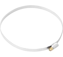 Хомуты СИБРТЕХ нержав.сталь, стандартное болтовое крепление 130-150мм 25шт/уп, ширина 9мм 47592