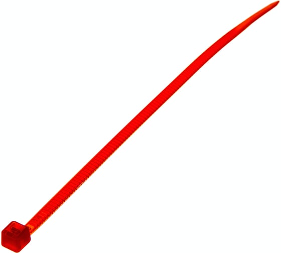 Пластиковые хомуты СИБРТЕХ, 100 * 2,5 мм, красные, 100 шт 45500 1