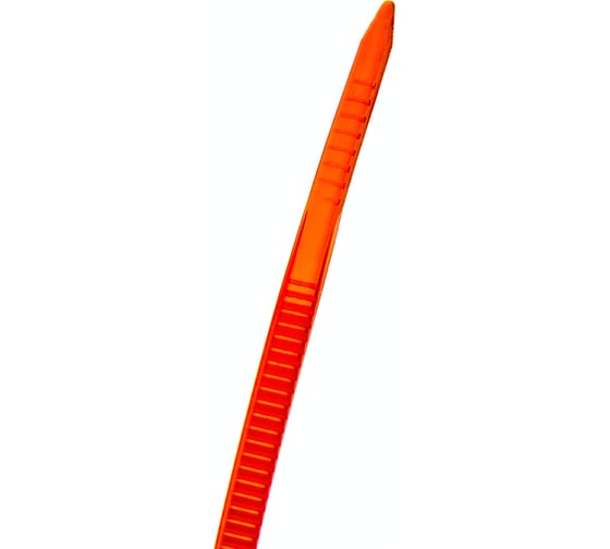 Пластиковые хомуты СИБРТЕХ, 100 * 2,5 мм, красные, 100 шт 45500
