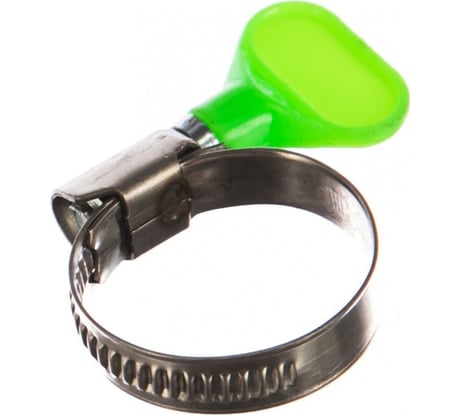 Обжимной хомут TIM из нержавеющей стали, 25-40 мм, с бабочкой 771992