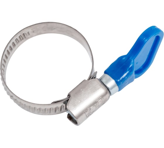Обжимной хомут TIM из нержавеющей стали, 20-32 мм, с бабочкой 771991 1