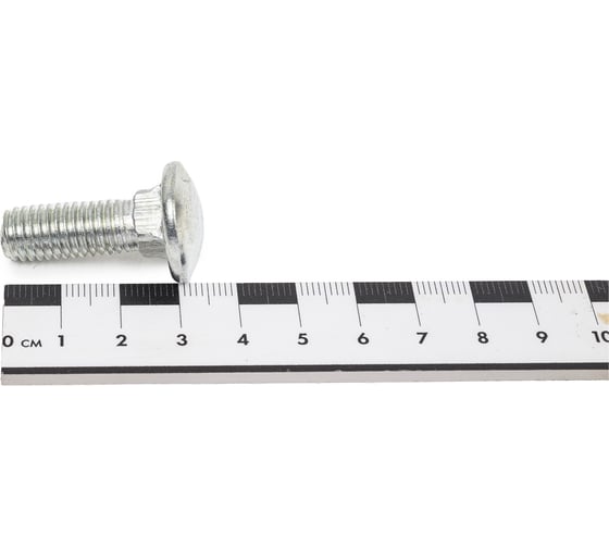 Мебельный болт KRANZ DIN 603, 10x30, 10 шт. 1301-1030-4