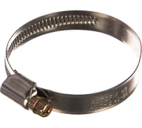 Червячный хомут AutoFix 40-60/12мм W2 нерж. сталь 50шт. AWC-12 40-60