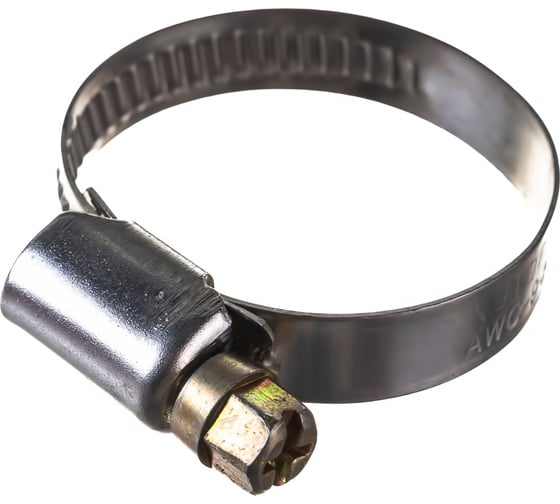 Червячный хомут AutoFix 23-35/9мм W2 нерж. сталь 100шт. AWC-9 23-35