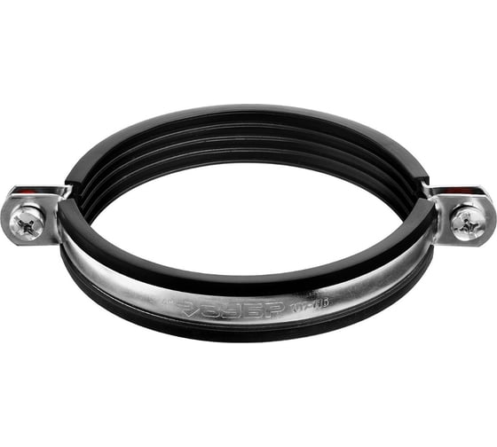Трубный хомут с гайкой ЗУБР 1 1/2", 8штук, оцинкованный 37850-47-52