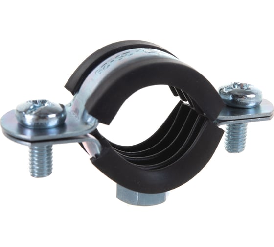 Трубный хомут с гайкой ЗУБР 3/4", 9 штук, оцинкованный 37850-25-29