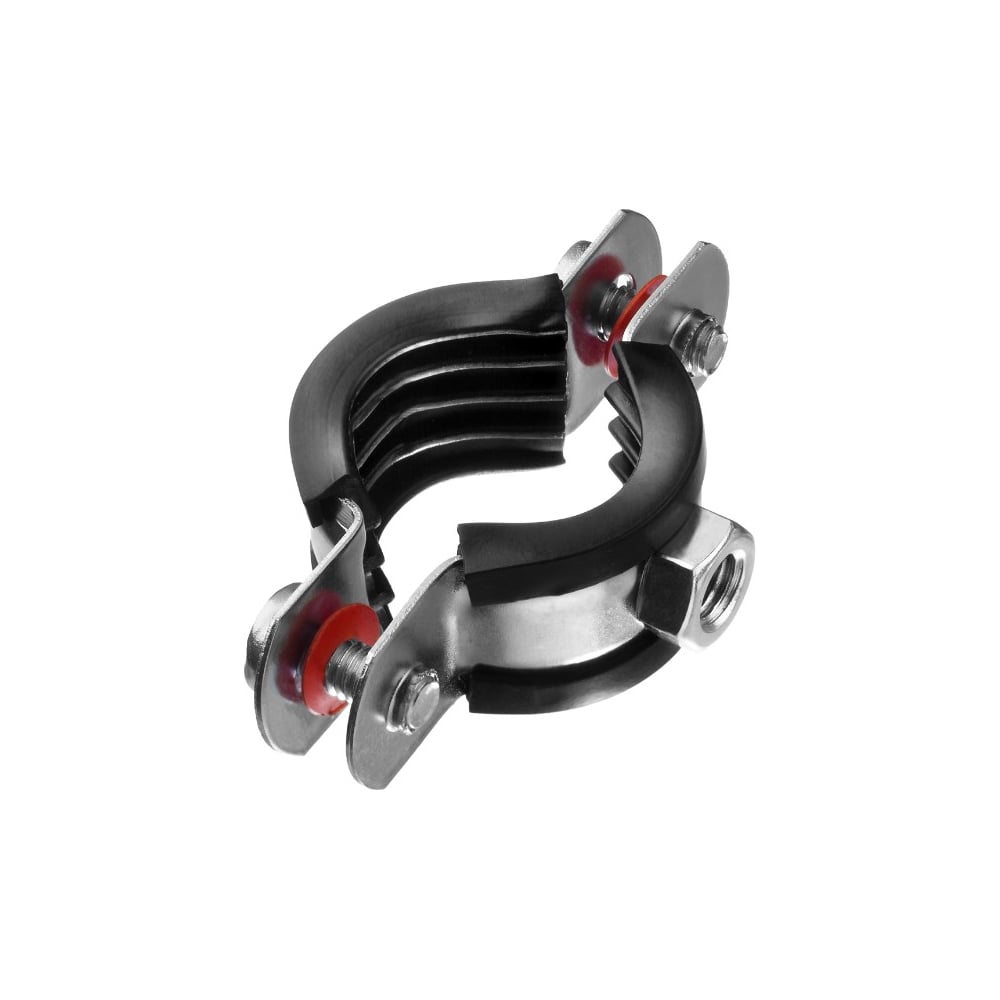 Трубный хомут с гайкой ЗУБР 3\", 6 штук, оцинкованный 37850-87-94 ...