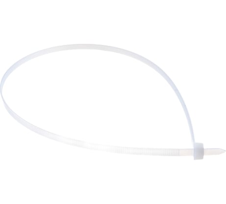 Пластиковые стяжки AutoFix 4,8x400мм белые 100 шт. NPC-48-400 W