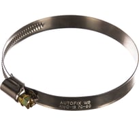 Червячный хомут AutoFix 70-90/12 мм W2 нерж. сталь 25 шт. AWC-12 70-90