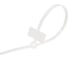 Хомут под маркер Netlink nylon 2,5x100 мм, белый, 100 шт. УТ000003390 1