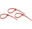 Хомут REXANT nylon 100 х 2.5 мм 25шт красный 07-0106-25 1