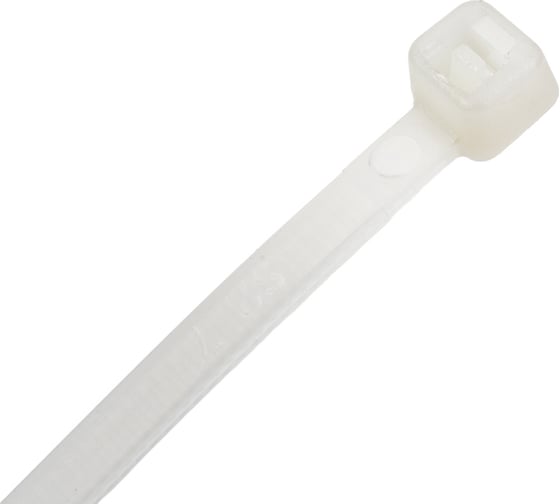Нейлоновая кабельная стяжка REXANT 200x3,6мм, белая 25 шт/уп 07-0200-25