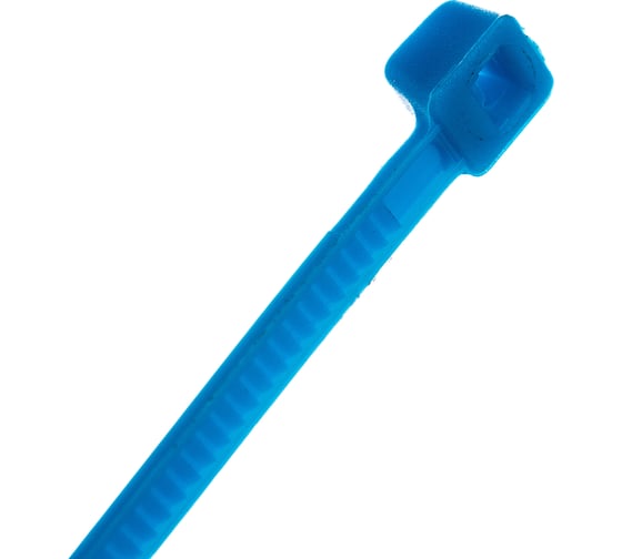 Нейлоновая кабельная стяжка REXANT 150x2,5мм, синяя 25 шт/уп 07-0155-25