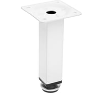 Квадратная опора ТУНДРА OKV001WH d=25x25 мм, H=120 мм, цвет белый 9371388