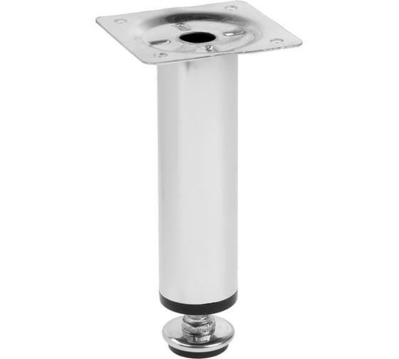 Круглая опора ТУНДРА OKR001CR d=30 мм, H=120 мм, цвет хром 9371366