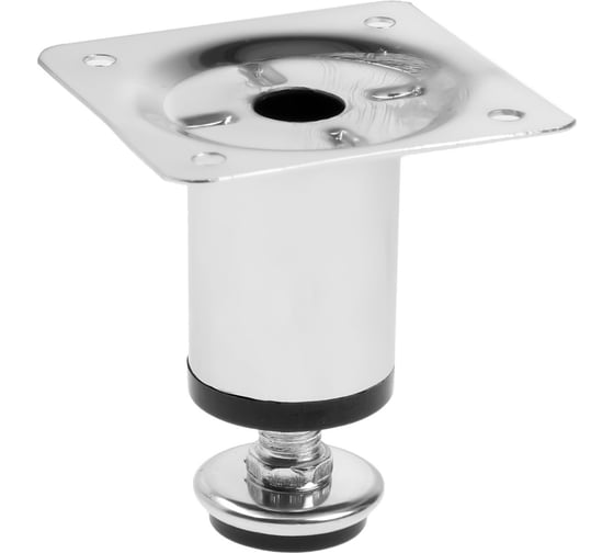 Круглая опора ТУНДРА OKR001CR d=30 мм, H=60 мм, цвет хром 9371363