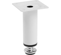 Круглая опора ТУНДРА OKR001WH d=30 мм, H=100 мм, цвет белый 9371375