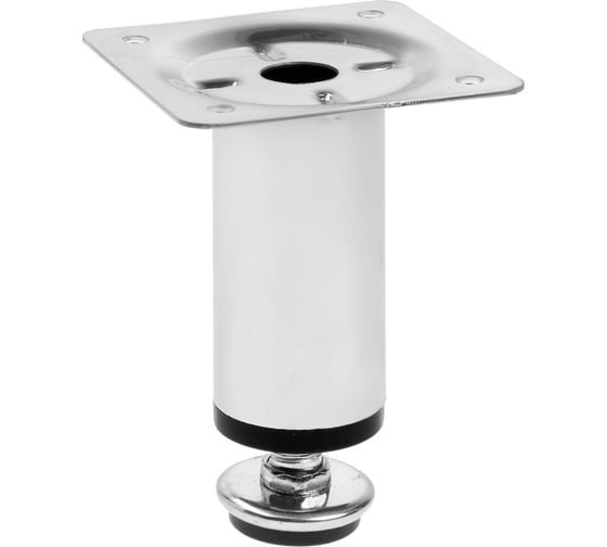 Круглая опора ТУНДРА OKR001CR d=30 мм, H=80 мм, цвет хром 9371364