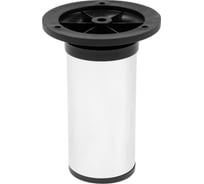 Опора ТУНДРА регулируемая OR001CR d=50 мм, H=120 мм, цвет хром 9371410