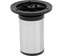 Опора ТУНДРА регулируемая OR001NI d=50 мм, H=100 мм, сатиновый никель 9371405