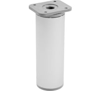 Опора ТУНДРА регулируемая ORKR001CR  круглая, d=40, H=120 мм, цвет матовый хром 9371403