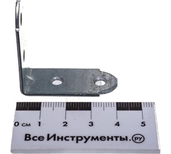 Мебельный уголок ЗУБР узкий УМ-1.5 40х40х17 х 1.5мм белый цинк 31032-40