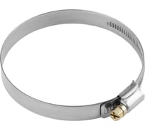 Хомуты Зубр ЭКСПЕРТ из нержавеющей стали с накатной лентой НЛ-12, 60-80мм, 50шт 37822-60-80-50