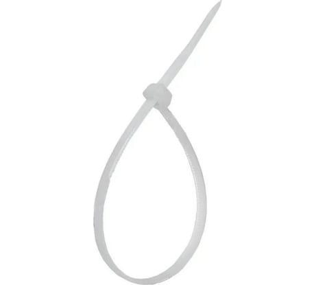 Нейлоновая стяжка MGF 7,6х250, белый (1уп.-100шт.) 1-202-9-1-76-250