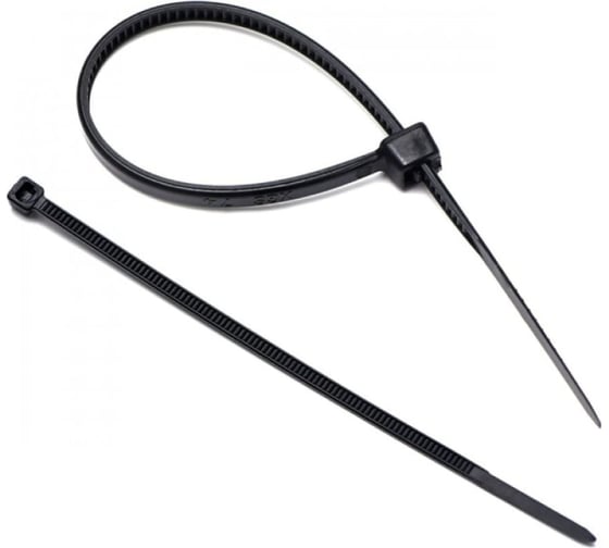 Кабельная стяжка NORMA 2,5x98 черный уп. 100 шт. 8600230201 1